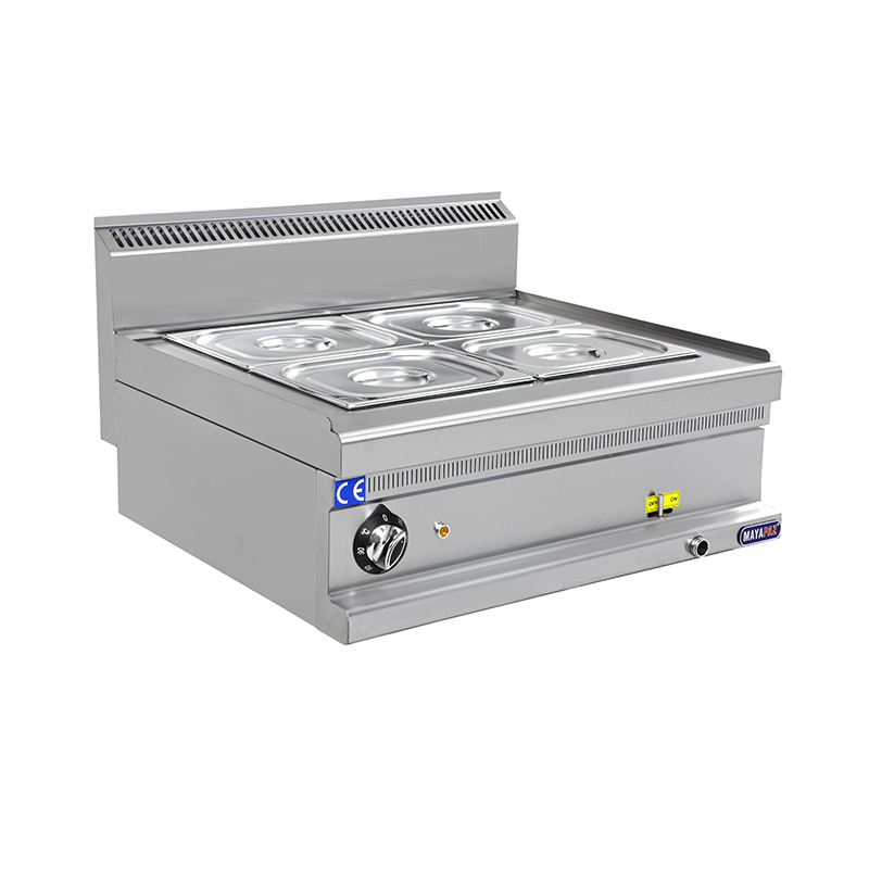 MAYAPAZ M-SBE 870 Set Üstü Benmari , Elektrikli, 2xGN1/1, 800x700x270 mm, 700 Serisi